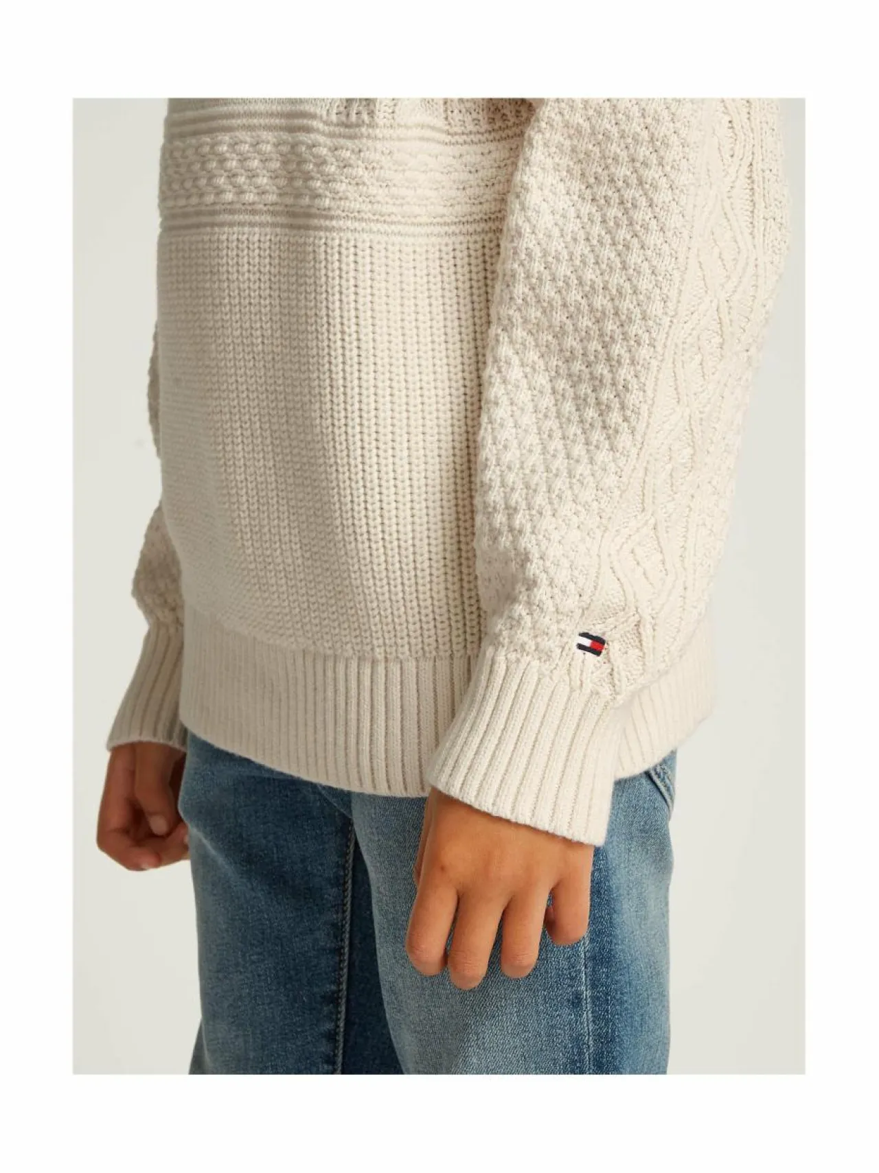 Tommy Hilfiger Flag-puuvillaneule^ Neuleet|Neuleet