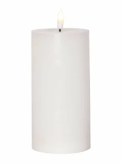 Star Trading Flamme Charge LED -pöytäkynttiläsetti 10 cm + 12,5 cm + 15 cm^ Jouluvalot