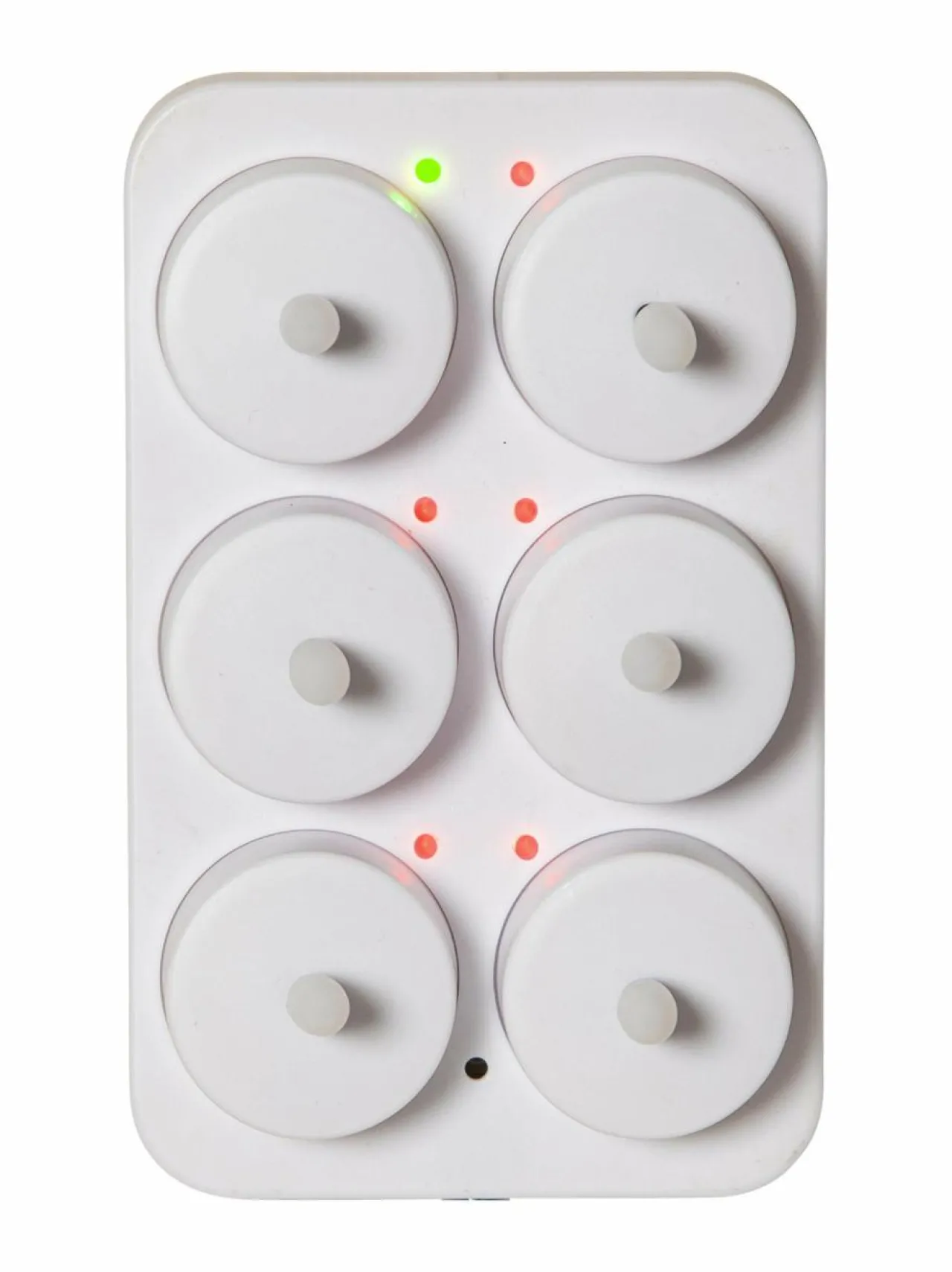Jouluvalot<Star Trading Flamme Charge LED -tuikkukynttilät 6 kpl WHITE