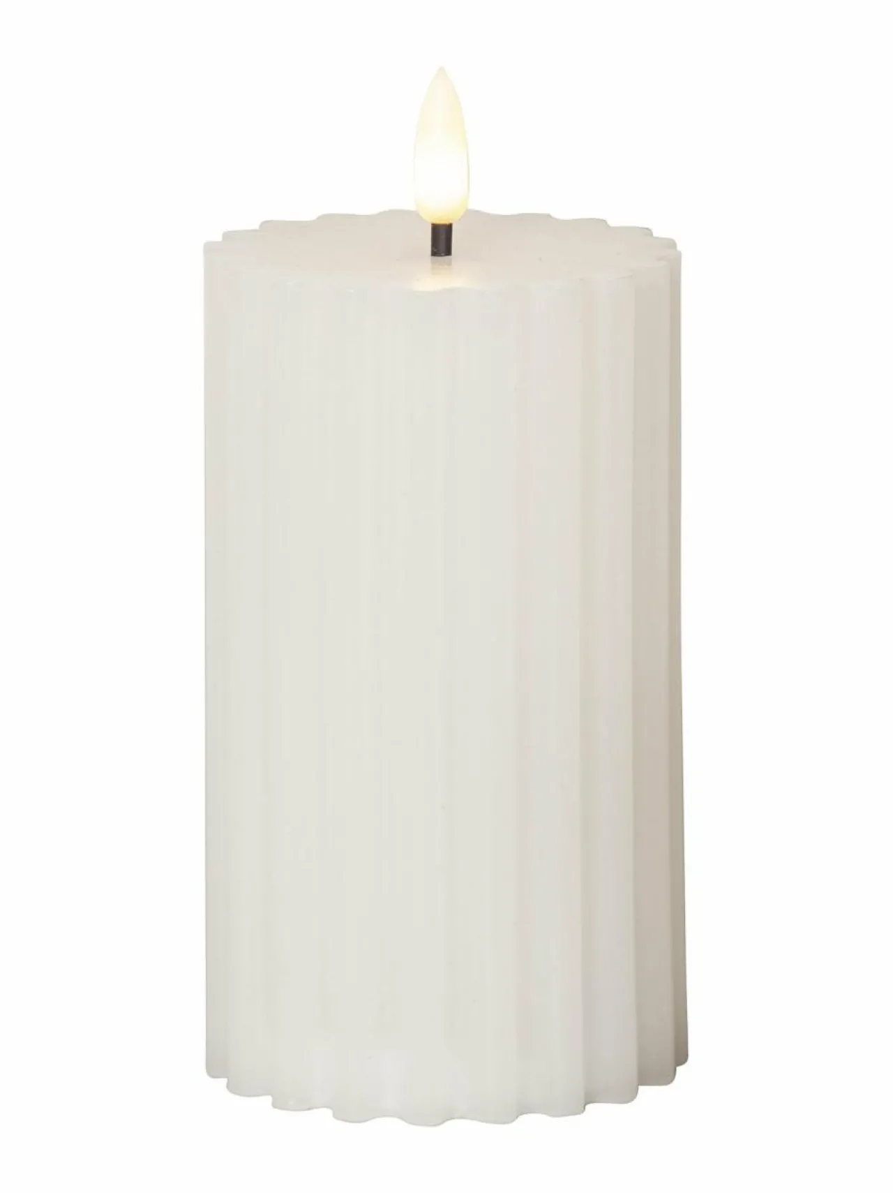 Star Trading Flamme Stripe LED -kynttilä^ Jouluvalot