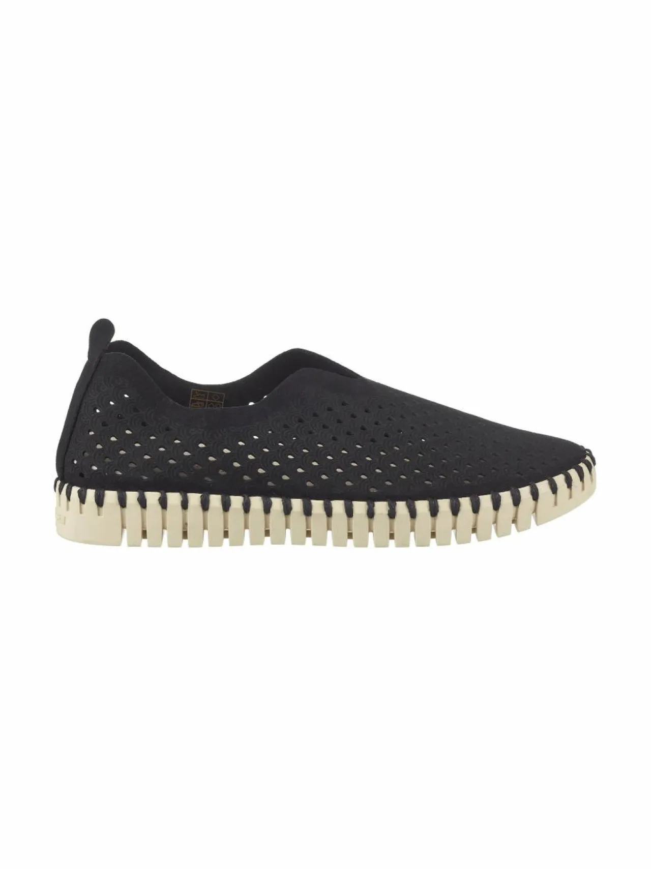 Avokkaat & Korkokengät<ILSE JACOBSEN Flats-kengät 001 BLACK