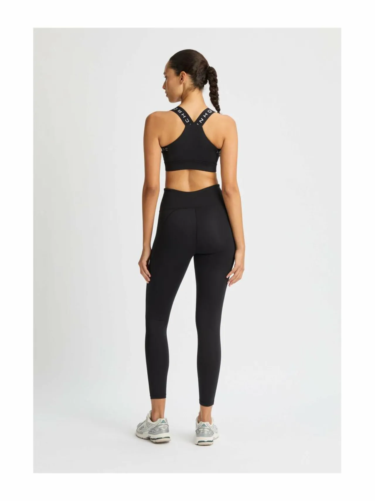Urheiluhousut & Treenitrikoot<Röhnisch Flattering Curved High Waist -treenitrikoot 600 BLACK