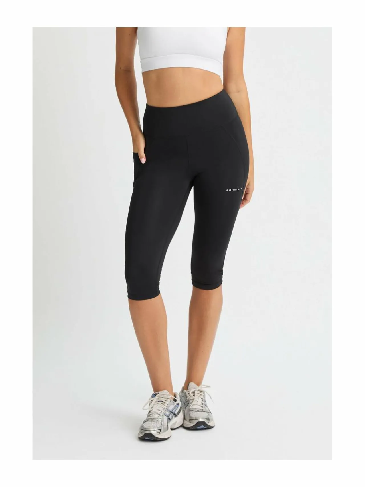 Röhnisch Flattering High Waist Capri -treenitrikoot^ Urheiluhousut & Treenitrikoot