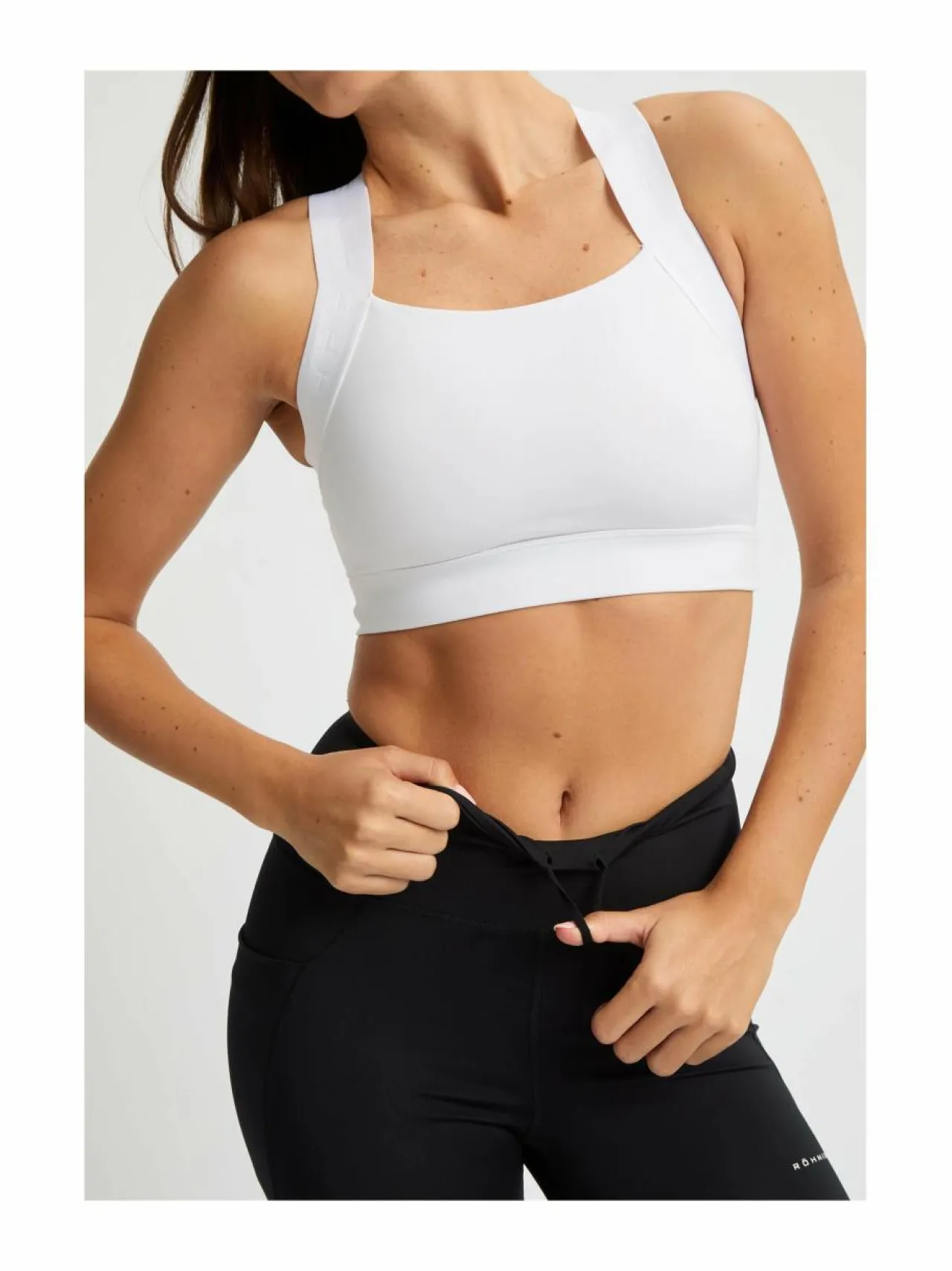 Röhnisch Flattering High Waist Capri -treenitrikoot^ Urheiluhousut & Treenitrikoot