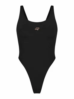 Paidat, Hupparit & Colleget<Röhnisch Flattering String -body BLACK
