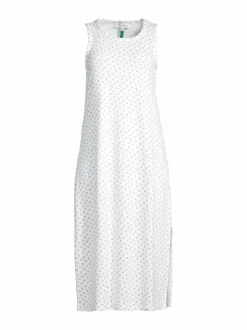 Yö- & Oloasut<A+more Flavia-yöpaita OFFWHITE/BLUE FLOWERPRINT