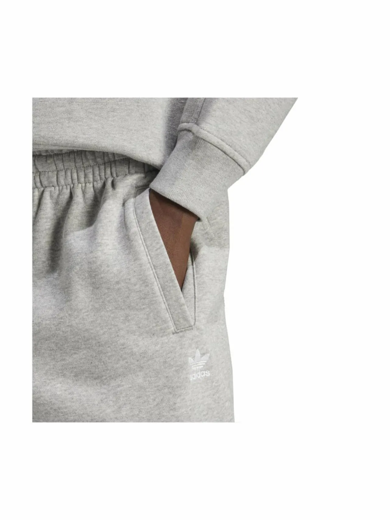 Urheiluhousut & Treenitrikoot<adidas Originals Fleece Loose -joggerit IY9638 MGREYH