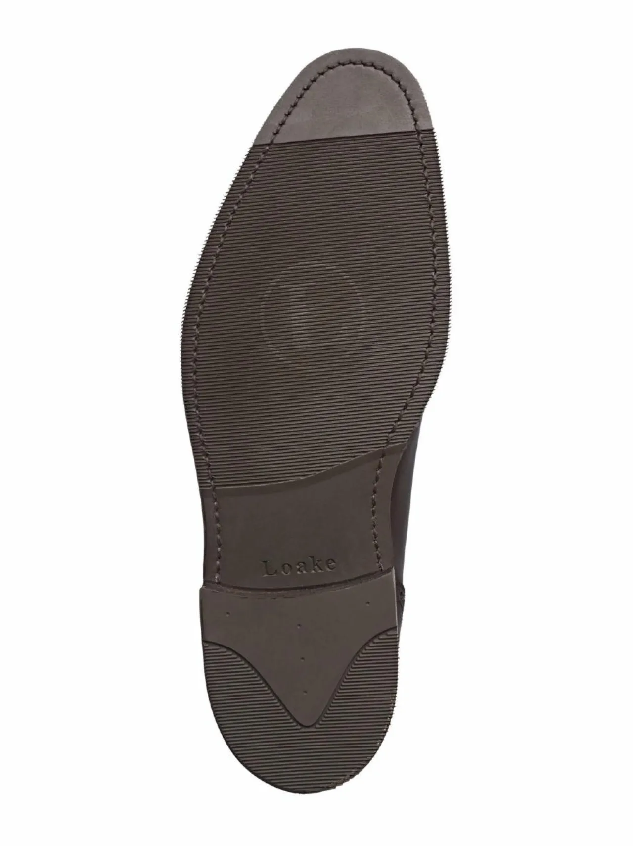 Kävelykengät & Loaferit<Loake Fleet Brogue Oxford -nahkakengät DARK BROWN (TUMMANRUSKEA)