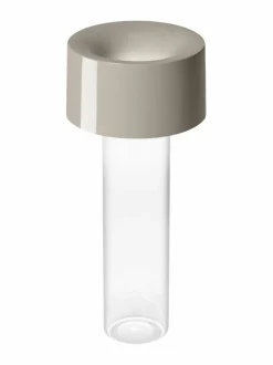 Pöytävalaisimet<Foscarini Fleur Bianco -pöytävalaisin WHITE
