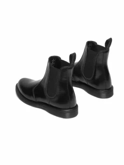Nilkkurit<Dr. Martens Flora Chelsea -nahkanilkkurit BLACK