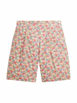 Shortsit<Polo Ralph Lauren Floral Bermuda -pellava-puuvillashortsit WITHERSPOON FLORAL