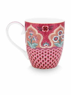 PIP Studio Flower Festival Scallop XL -muki 450 ml^ Mukit & Kupit & Asetit