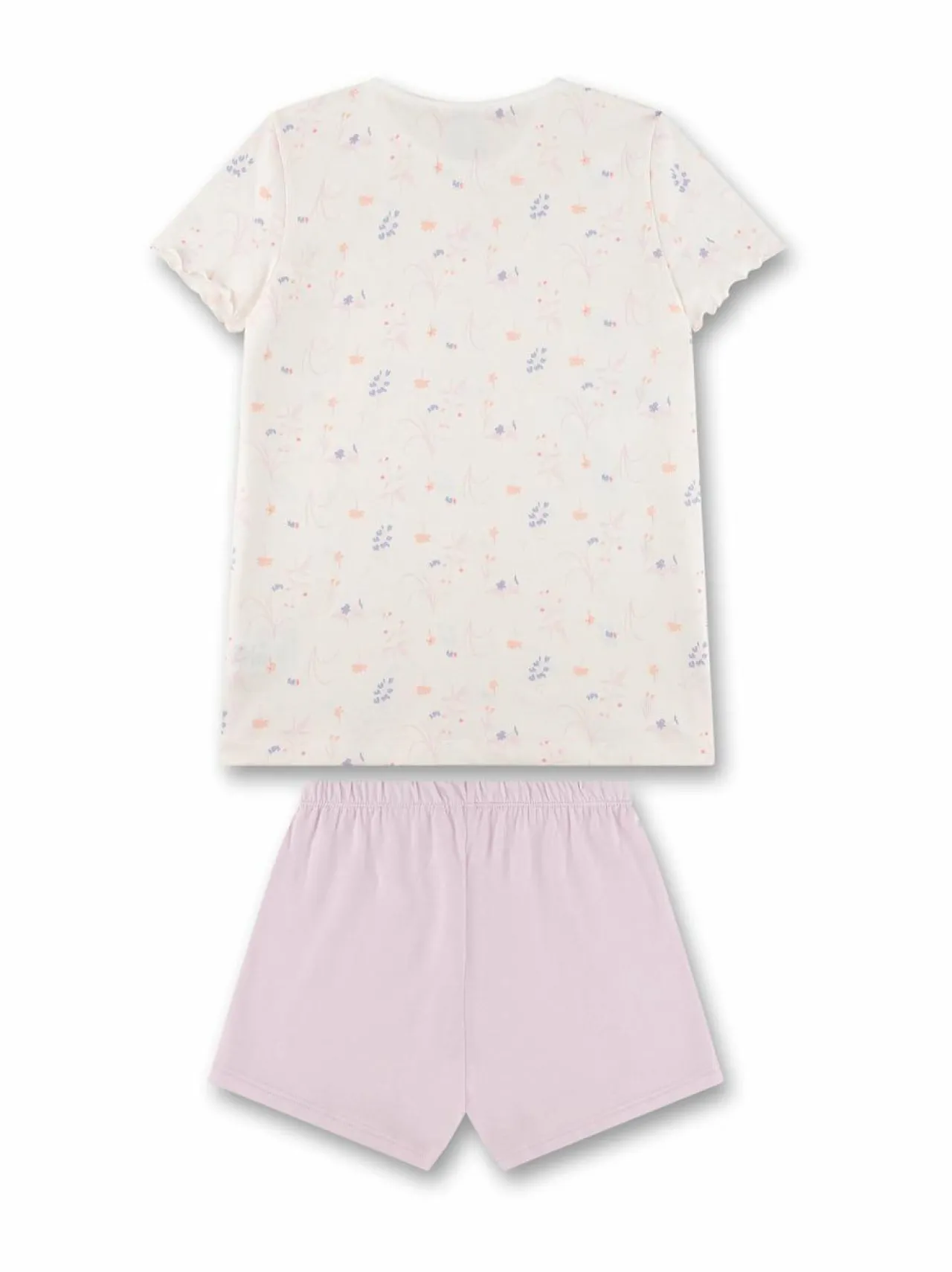 Sanetta Flower Print -shortsipyjama^ Yöasut & Kylpytakit