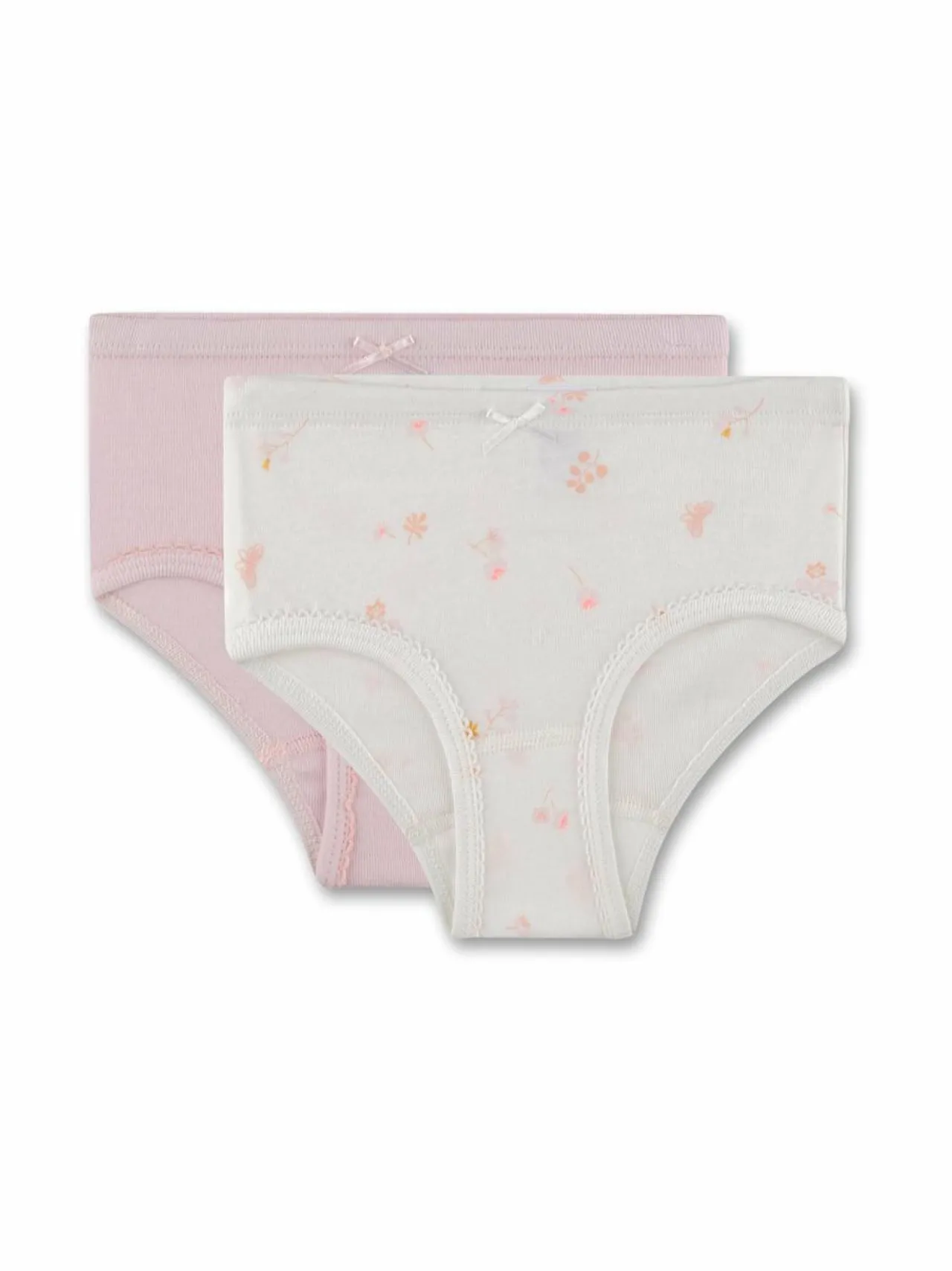 Alusvaatteet<Sanetta Flower Uni -alushousut, 2-pack 1948 WHITE PEBBLE