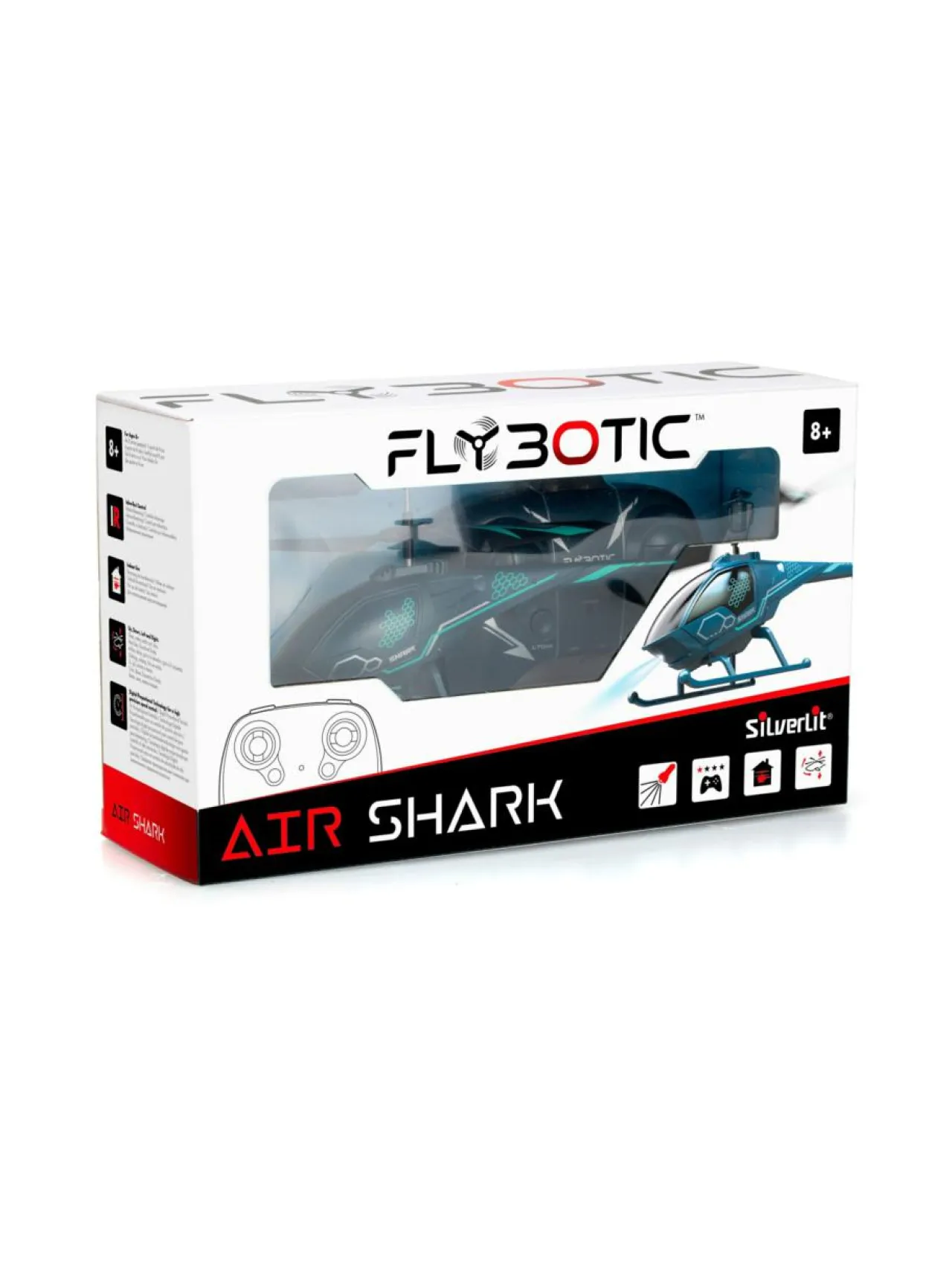 FLYBOTIC Kauko-ohjattava helikopteri Air Shark^ Autot Ja Muut Ajoneuvot