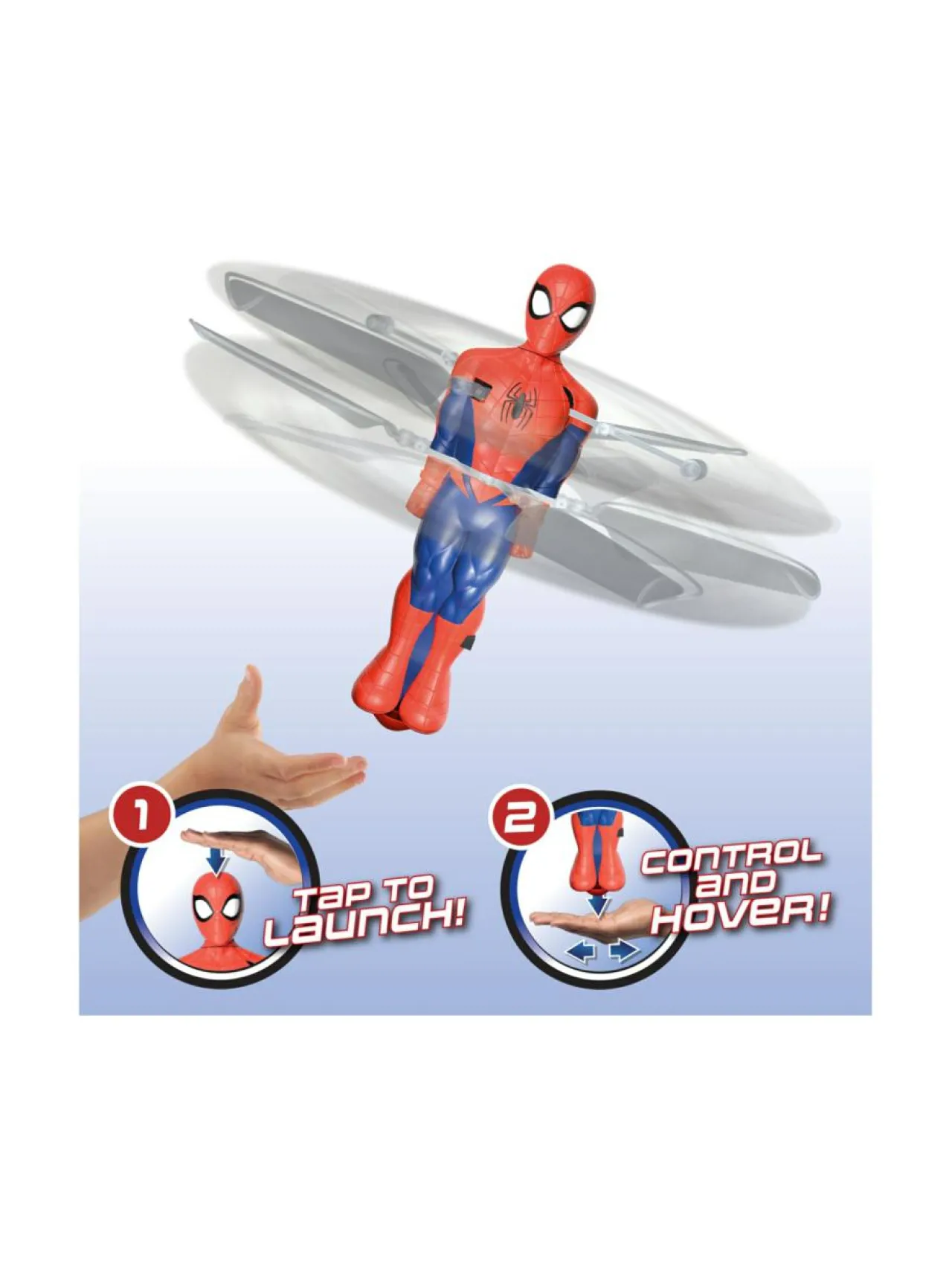 Figuurit & Interaktiiviset Lelut<SPIDER-MAN FLYING HEROES lentävä hahmo Hover and Spin -