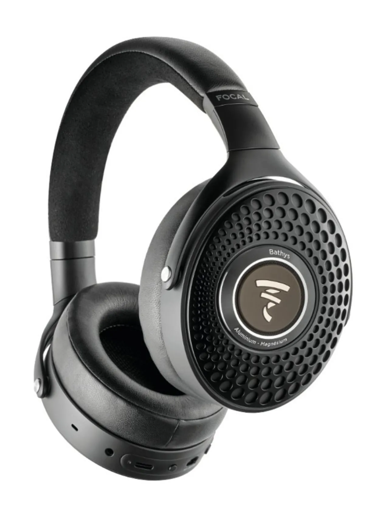 Audio<Focal Bathys Bluetooth-vastamelukuulokkeet, syvä musta
