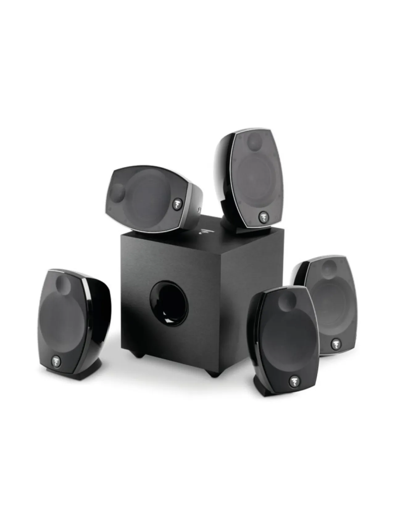 Focal Sib Evo 5.1 kaiutinjärjestelmä, musta^ Audio