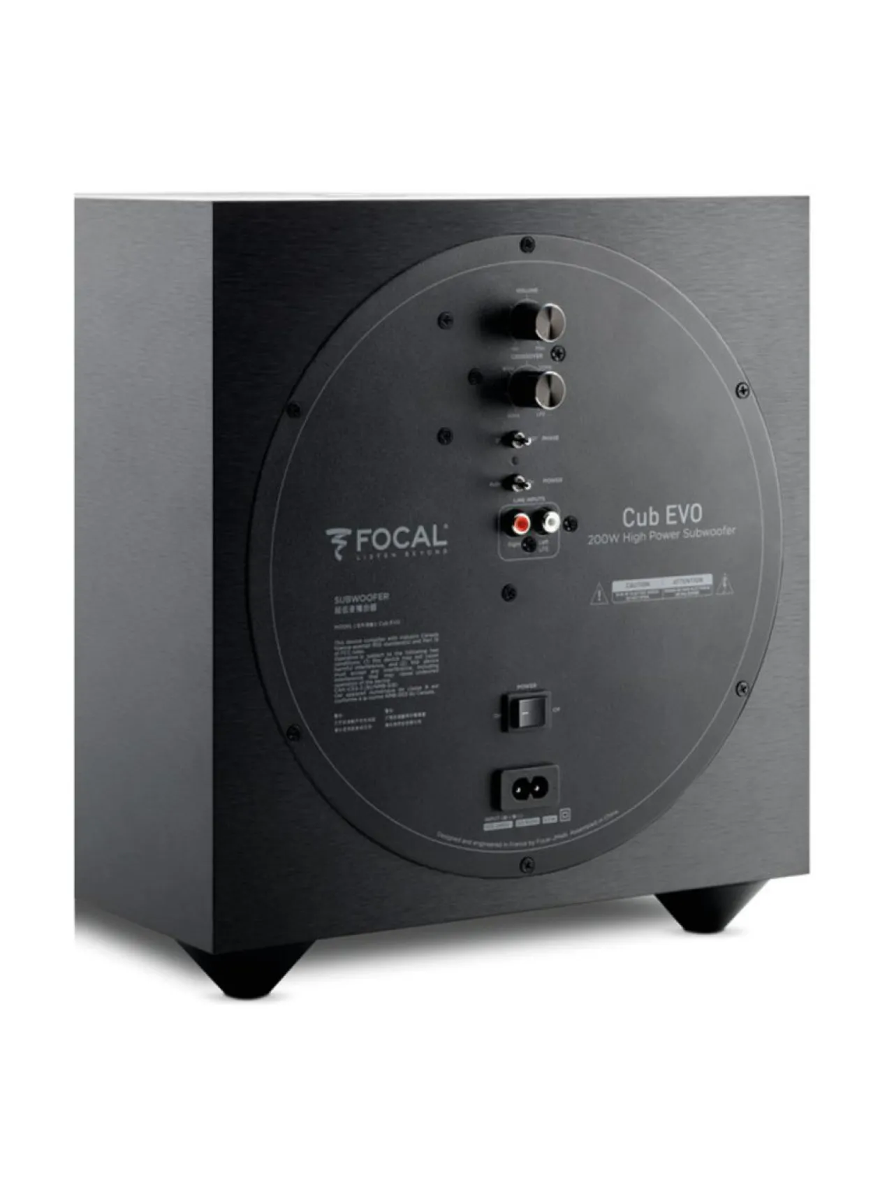 Focal Sib Evo 5.1 kaiutinjärjestelmä, musta^ Audio