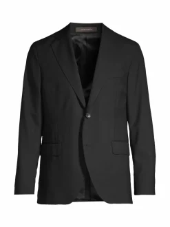 Bleiserit<Oscar Jacobson Fogerty-villableiseri 310 BLACK