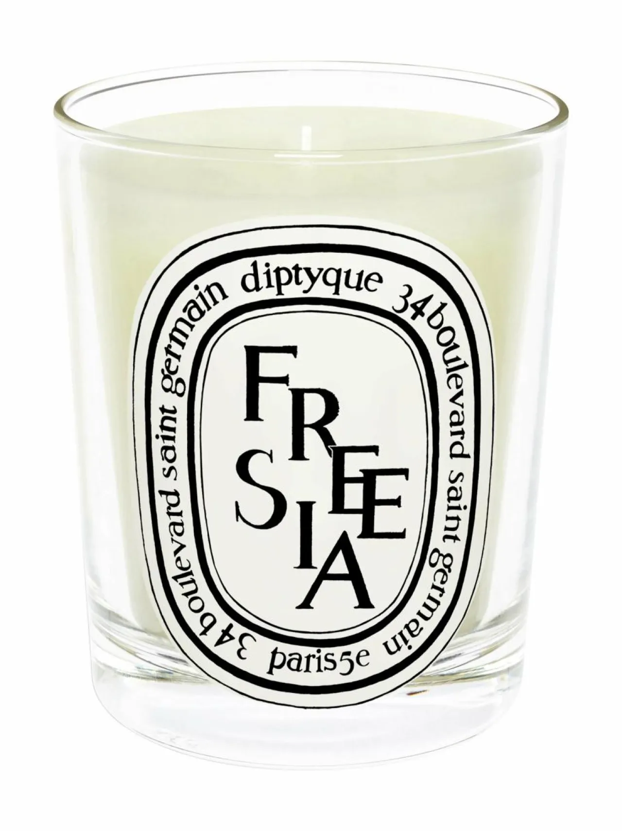 Huonetuoksut & Tuoksukynttilät<Diptyque Freesia -tuoksukynttilä 190 g WHITE