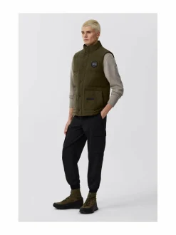 Urheilutakit<Canada Goose Freestyle Crew -untuvaliivi 49 MILITARY GREEN VERT MILITAIRE