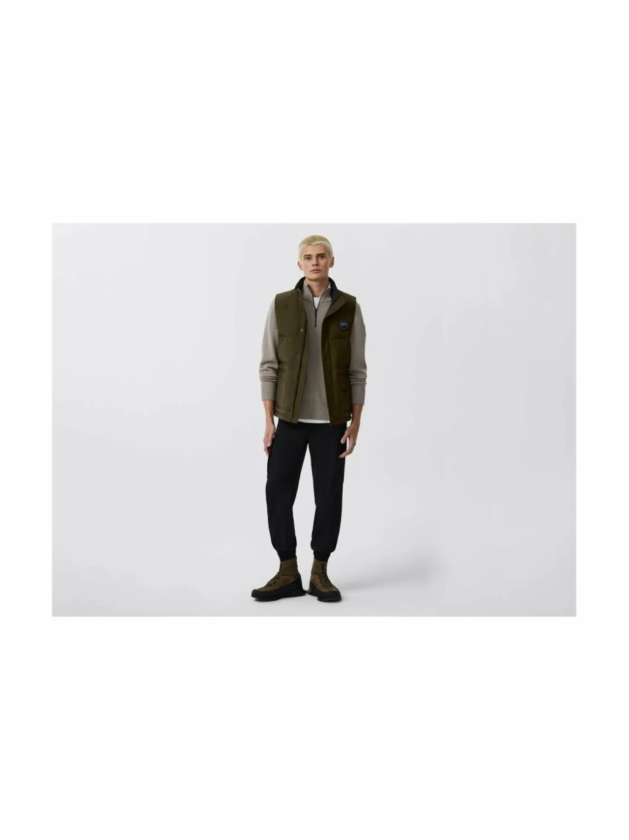 Urheilutakit<Canada Goose Freestyle Crew -untuvaliivi 49 MILITARY GREEN VERT MILITAIRE