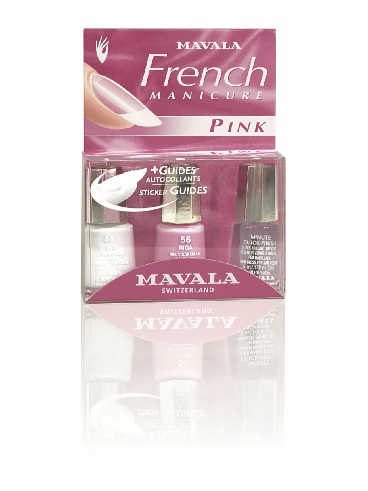 Kynnet<Mavala French Manicure Pink -tuotepakkaus