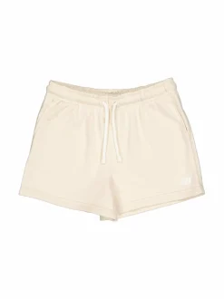 Shortsit<New Balance French Terry Small Logo -shortsit LIN LINEN