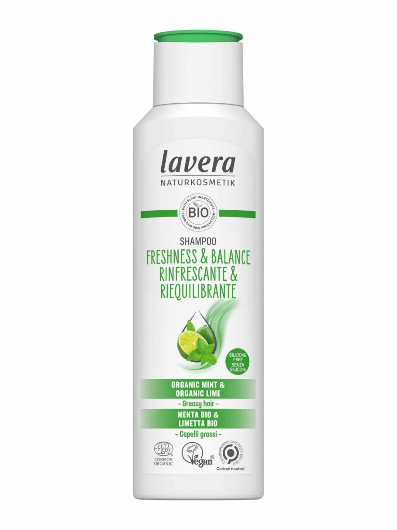Hiustenhoito<Lavera Freshness & Balance -shampoo, 250ml