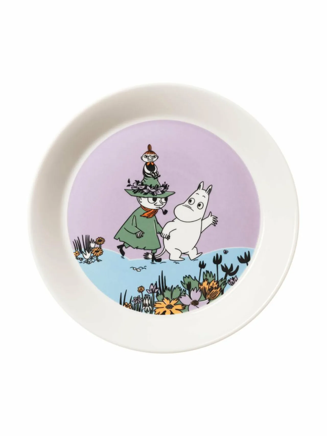 Lautaset & Kulhot<Moomin Arabia Friends Forever -lautanen 19 cm MULTI-COLOUR