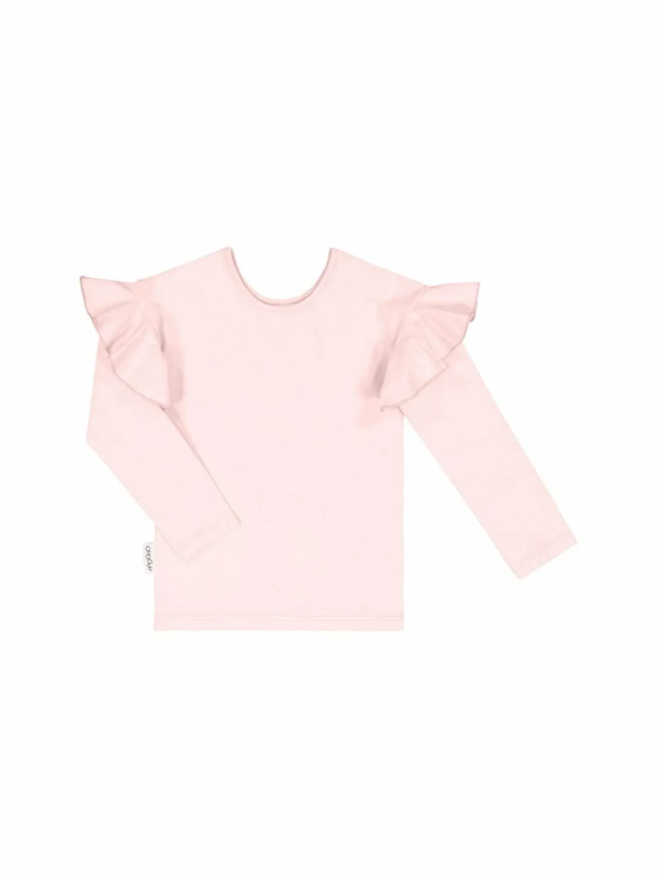 Pitkähihaiset Trikoopaidat<Gugguu Frilla Shirt -frillapaita ROSE GLOW