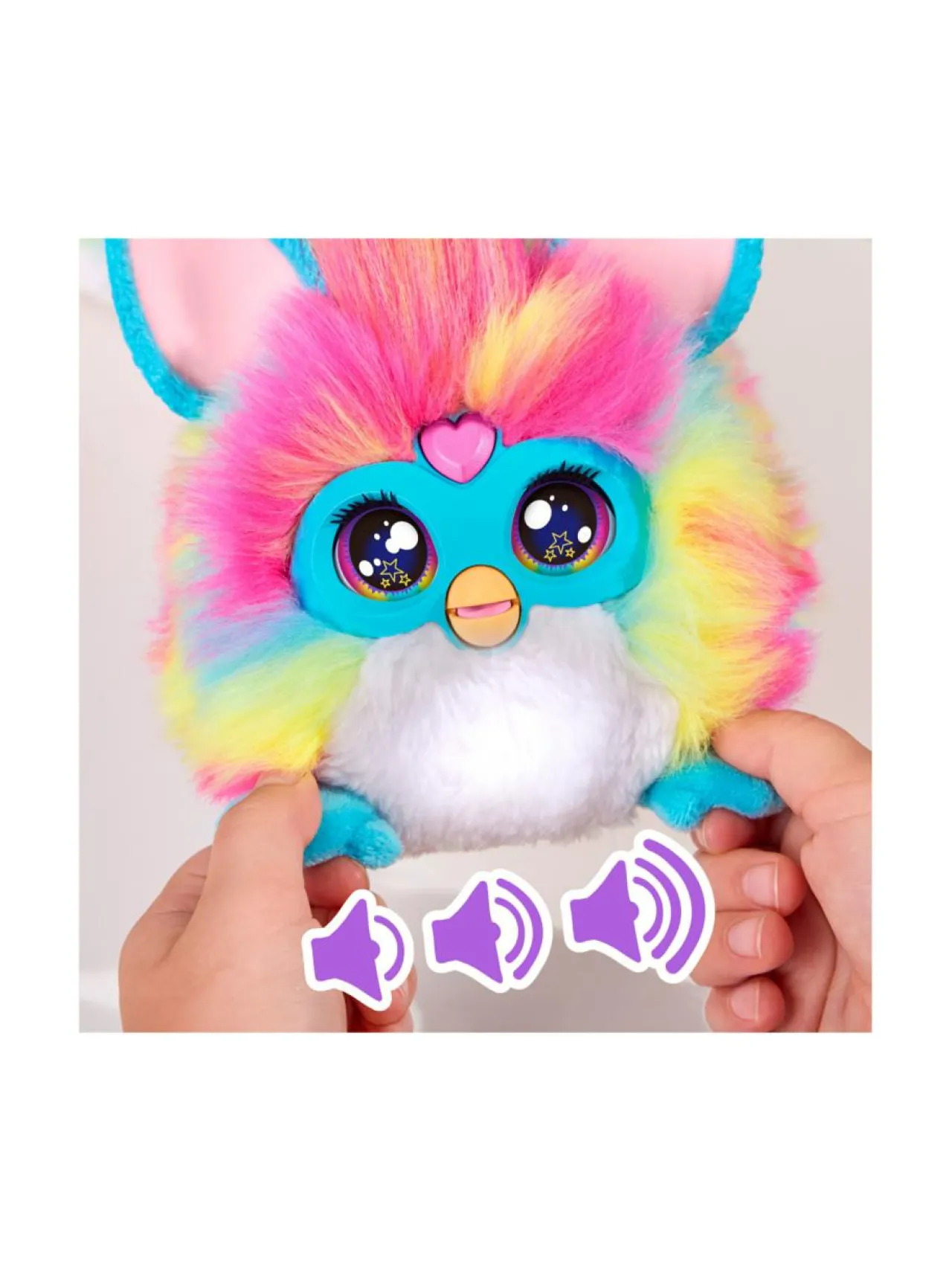 FURBY interaktiivinen lelu Dj Rainbow^ Figuurit & Interaktiiviset Lelut