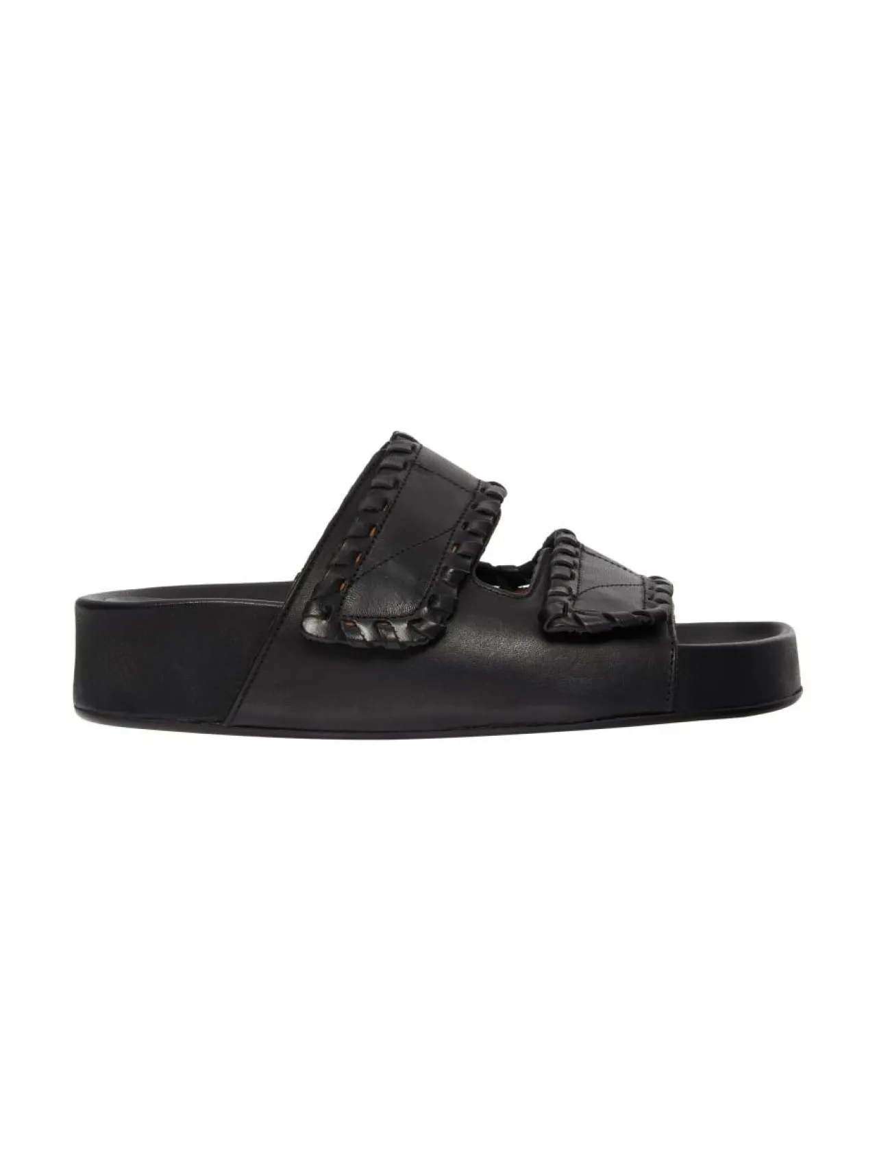 Sandaalit<ATP ATELIER Furlo Stitch-nahkasandaalit 900 BLACK