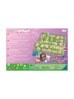 Pelit<GABBY´S DOLLHOUSE Junior Labyrintti