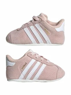 Tennarit & Sneakerit<adidas Originals Gazelle Crib -mokkanahkatossut JI2045 ICEPNK/FTWWHT/FTWWHT