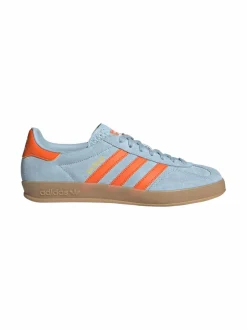 Urheilujalkineet|Tennarit & Sneakerit<adidas Originals Gazelle Indoor -mokkanahkatennarit JH5405 WONBLU/ORANGE/FTWWHT