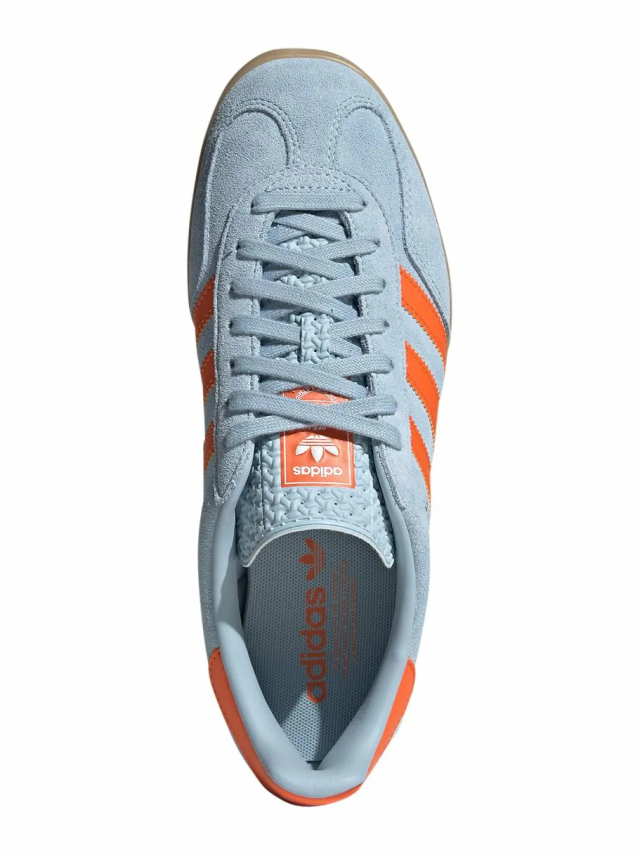 Urheilujalkineet|Tennarit & Sneakerit<adidas Originals Gazelle Indoor -mokkanahkatennarit JH5405 WONBLU/ORANGE/FTWWHT