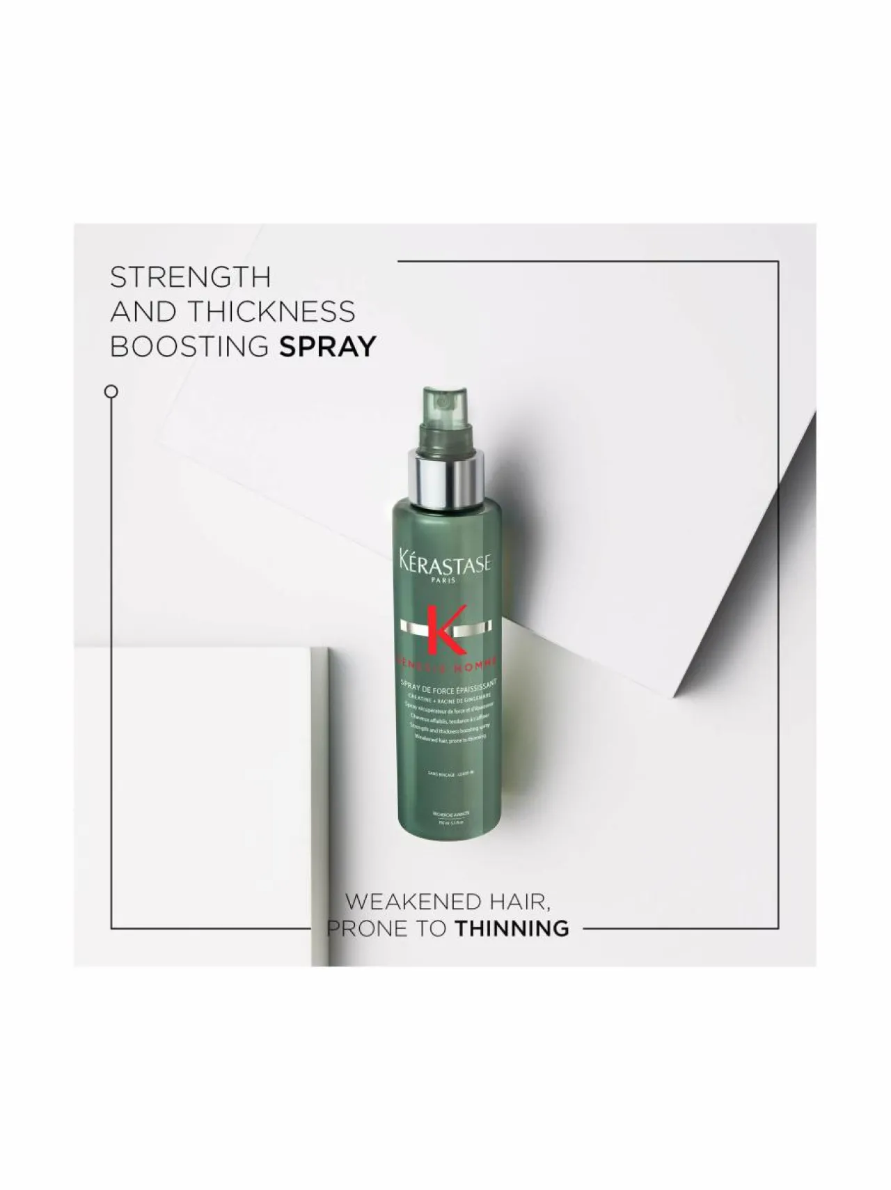 Hiustenhoitotuotteet<Kerastase Genesis HommeSpray de Force Epaississant -suihke 150 ml