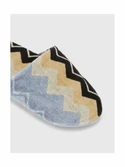Kylpyhuonetekstiilit<Missoni Home Giacomo-tohvelit 160 BROWN MULTICOLOR