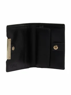 Lompakot & Kotelot<Furla Giada S Compact -nahkalompakko O6000 NERO