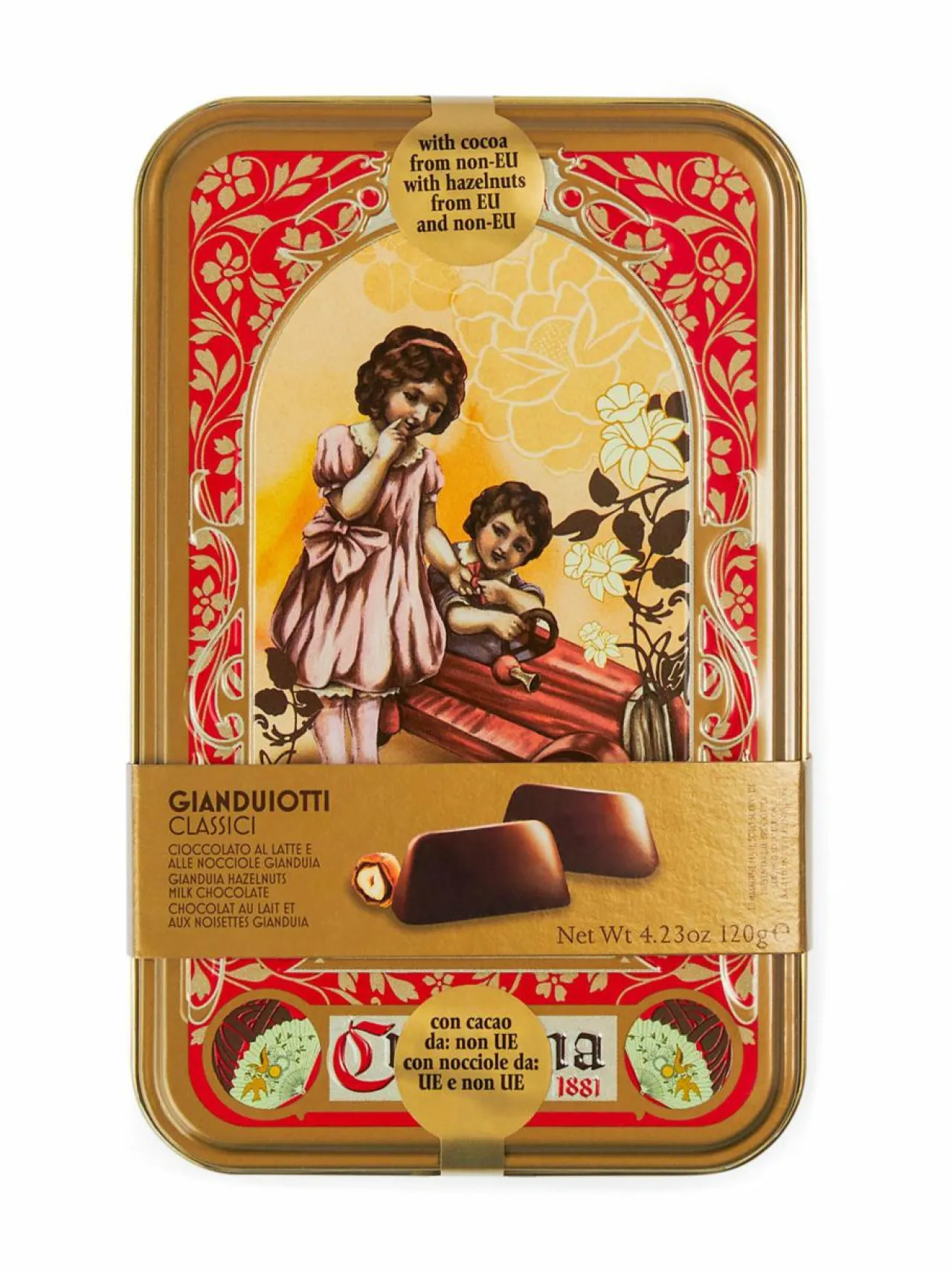 Makeat Delituotteet<Vergani Gianduiotti-suklaakonvehdit 120 g