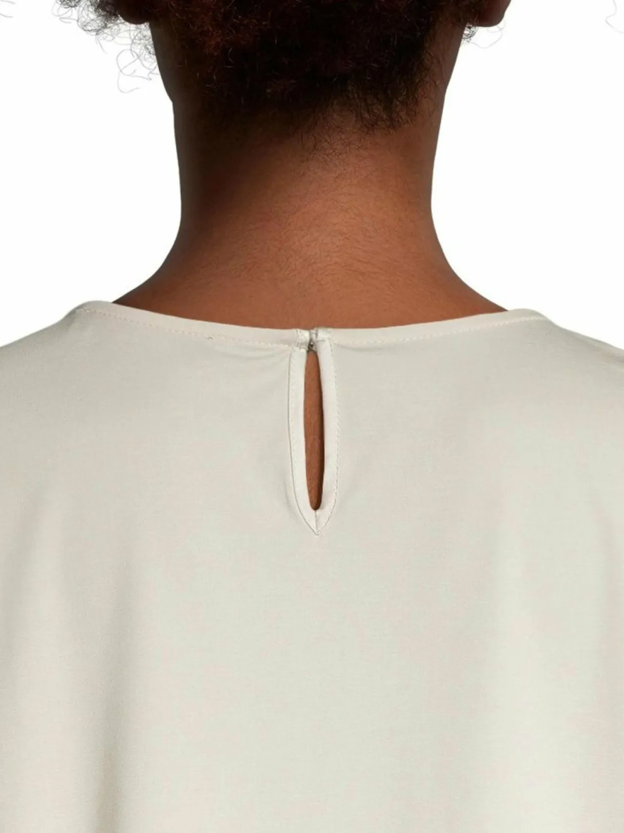 Paidat & Puserot<Max Mara Weekend Gilbert-satiinipusero 001 ELFENBEINFARBEN