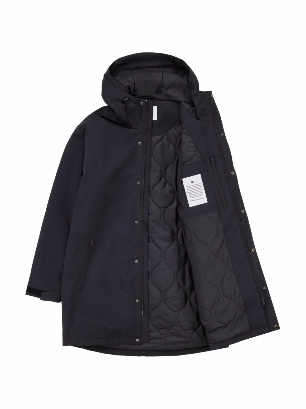 Takit<Makia Glacier- vettähylkivä parkatakki 999 BLACK