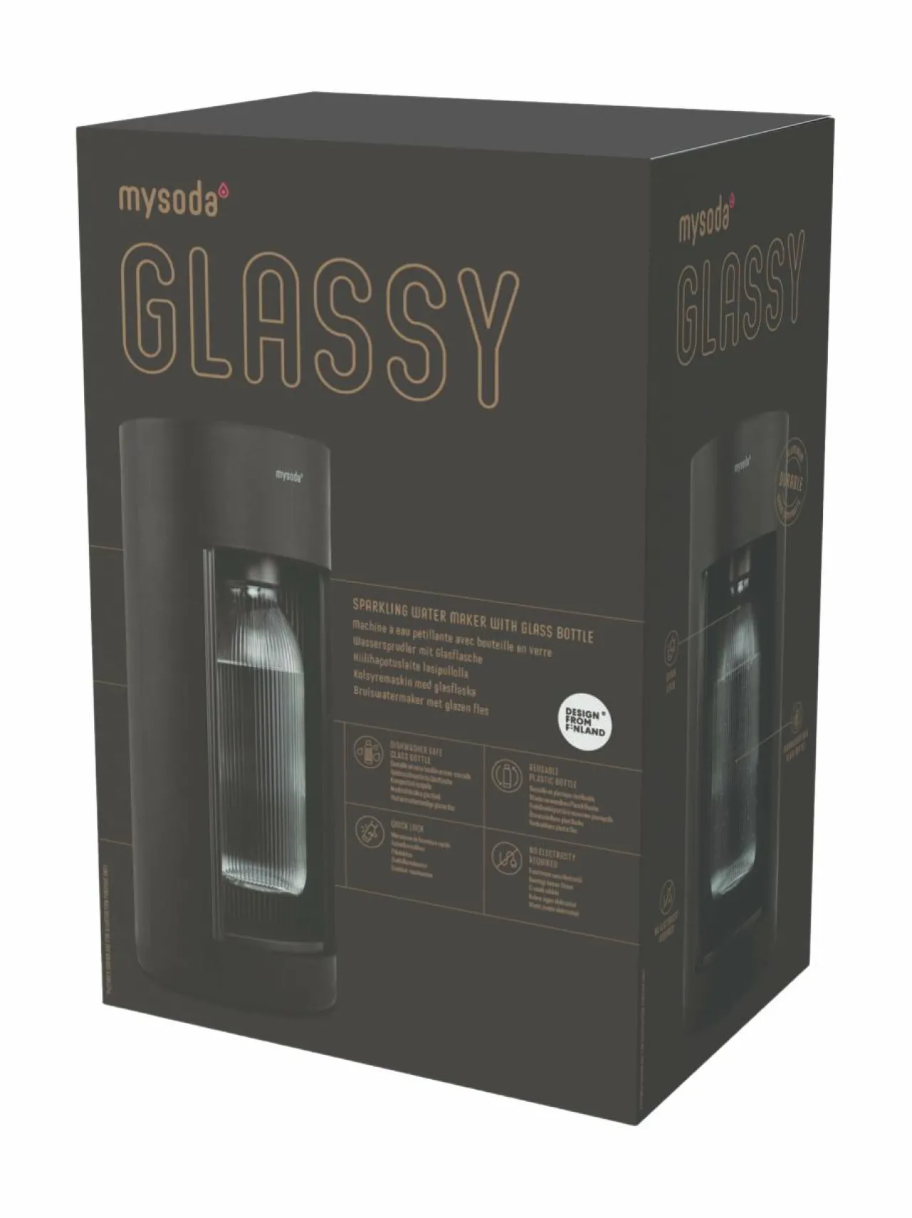 Mysoda Glassy-hiilihapotuslaite^ Muut Keittiölaitteet