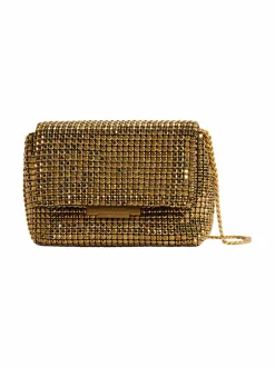 Pikkulaukut<Ted Baker London Gliters Crystal Mini -laukku GOLD