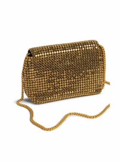 Pikkulaukut<Ted Baker London Gliters Crystal Mini -laukku GOLD