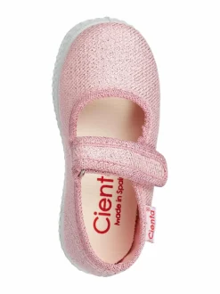 Kangaskengät<CIENTA Glitterkengät 42 ROSE