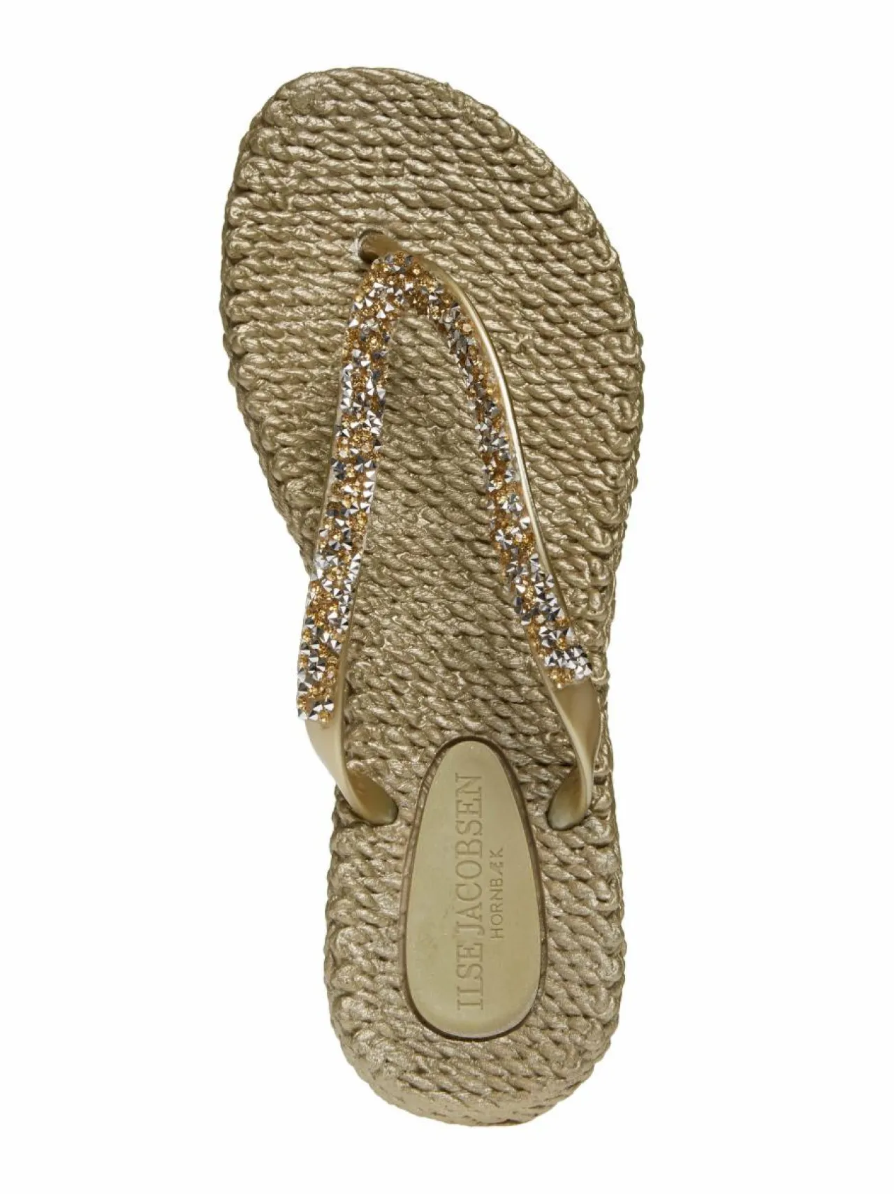 Sandaalit|Uima-Asut<ILSE JACOBSEN Glitter-varvassandaalit 780 PLATIN