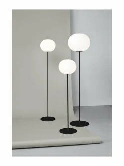 Lattiavalaisimet<Flos Glo-Ball F2 -lattiavalaisin BLACK